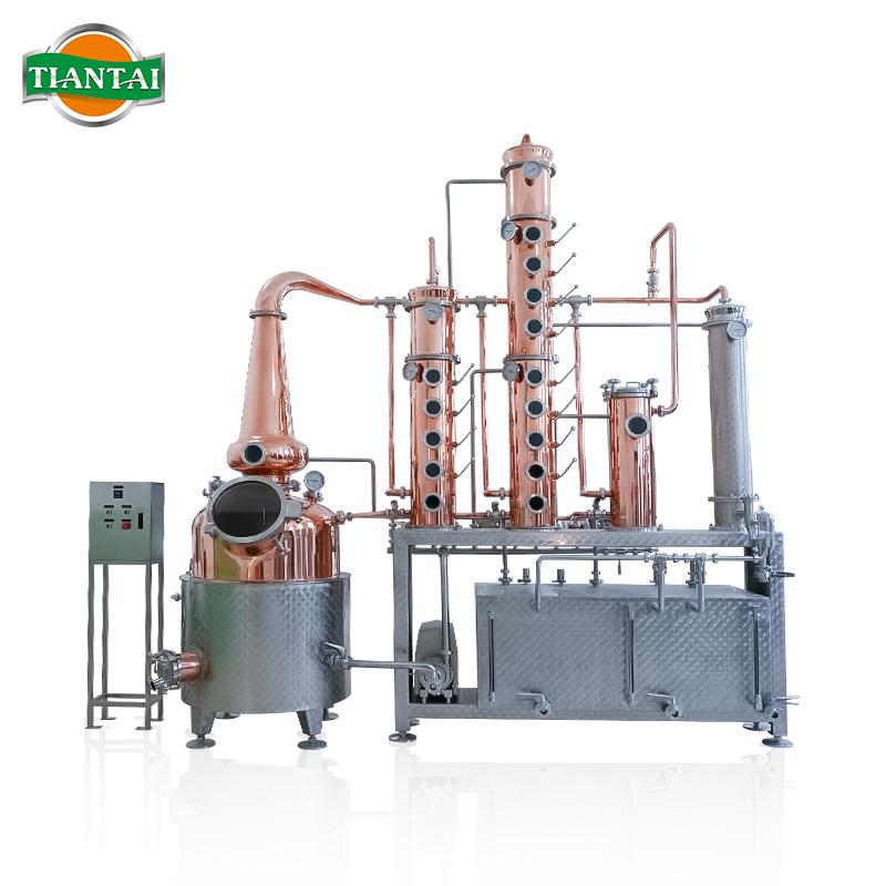 300L Copper Distilling Equipment , distillery equipment,distilling supplier,alembic pot still, disti